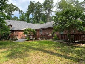 Olimpia’s Senior Care facility garden
