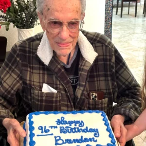 Mr Love 96th birthday picture