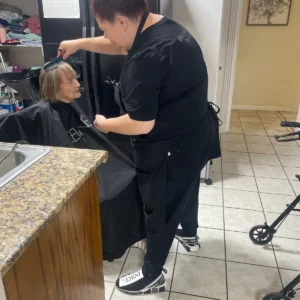 Ms Johnnye Hair Cut