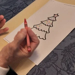 Forest Cottage Senior Care Resident Sanam Drawing