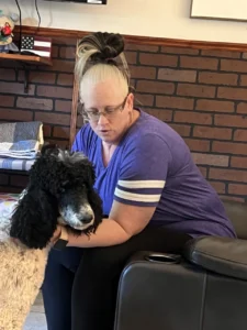 Forest-cottage-senior-care-golden-doodle-therapy-cassi-2 Large
