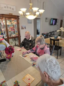Forest cottage staff bingo game