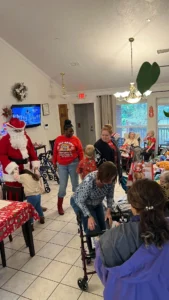 Willis ISD 2025 Christmas Party at Forest Cottage Senior Care