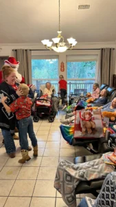 Willis ISD 2025 Christmas Party at Forest Cottage Senior Care