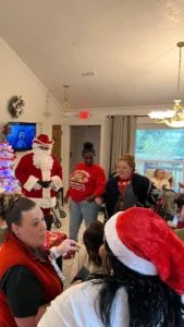 Willis ISD 2025 Christmas Party at Forest Cottage Senior Care